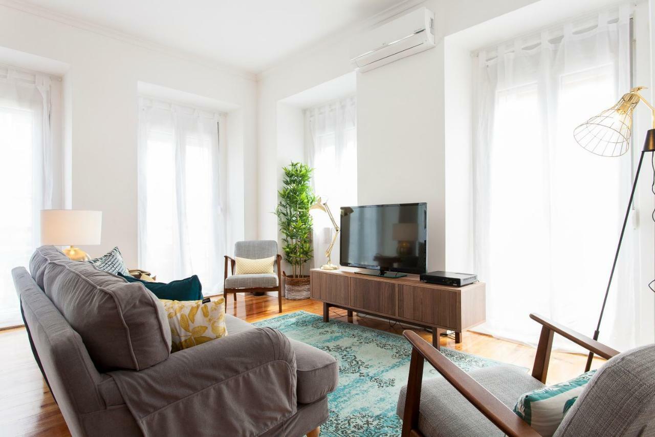 Principe Real Beautiful 3 Bedroom Flat Lisboa Eksteriør billede